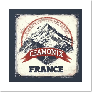 Chamonix Mont-Blanc France Posters and Art